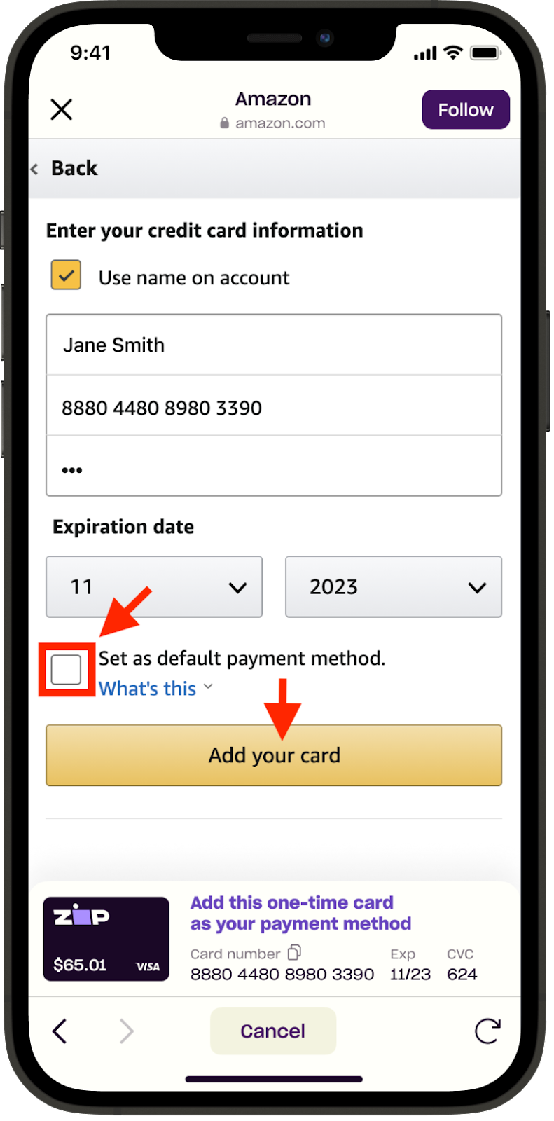 How do I use Zip on Amazon? – Zip US | Customer Experience
