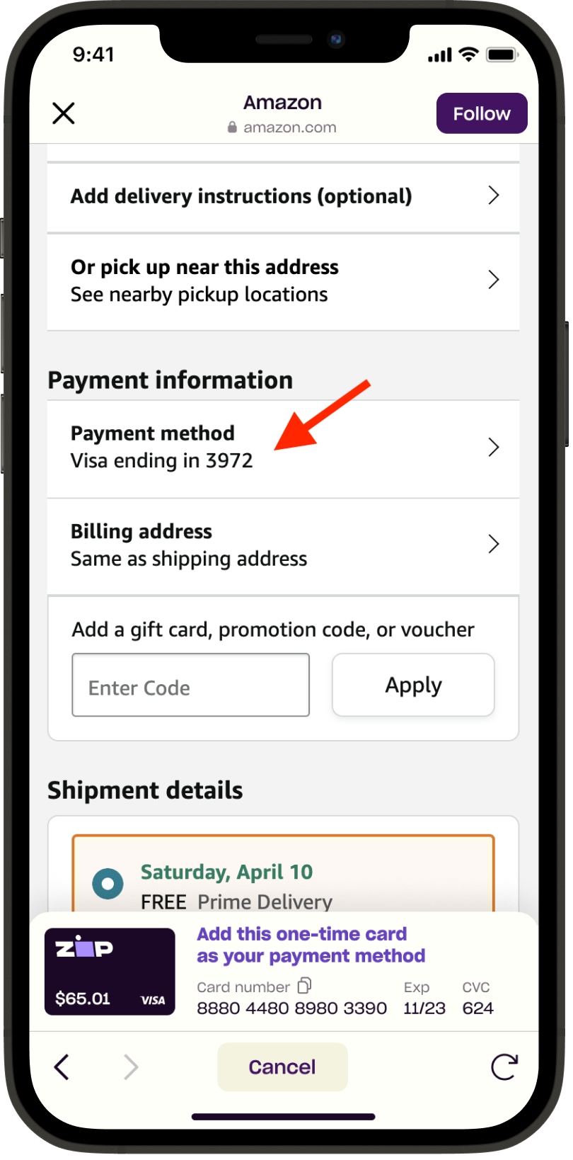 How to use the Zip app to shop at Amazon Zip US Customer Experience